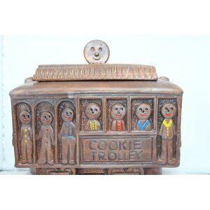 Cookie Jar - Cookie Trolley Car by Treasure Craft